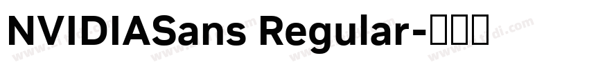 NVIDIASans Regular字体转换